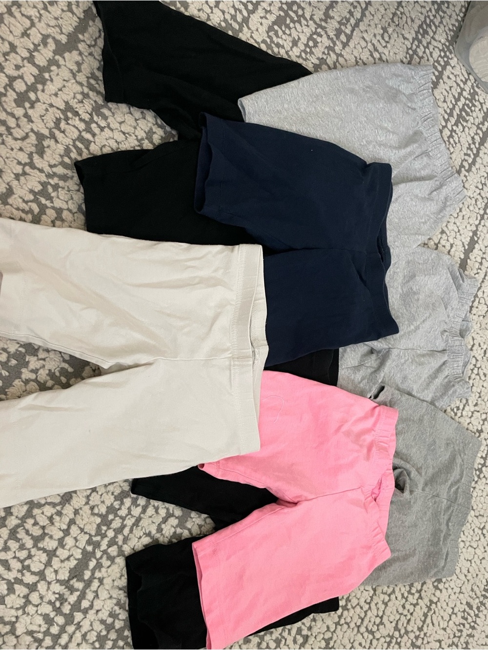 Cat & Jack and old navy Knit Elastic Waist Shorts. 8 shorts